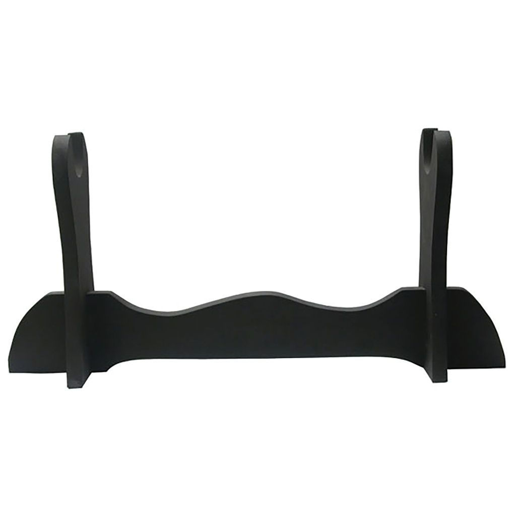 Silent Pedestal Single Sword Stand Display - Matte Black