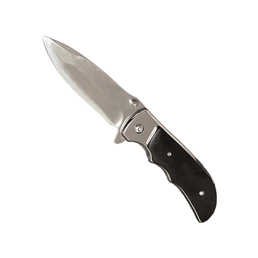 Marble Luxe Executive EDC Spring-Assisted Knife - Black Marble