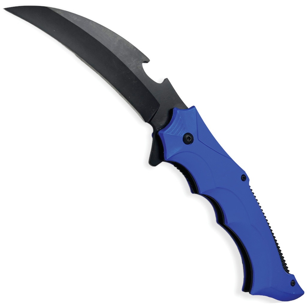 Talon Arc Rapid-Deploy Karambit Folder - Blue