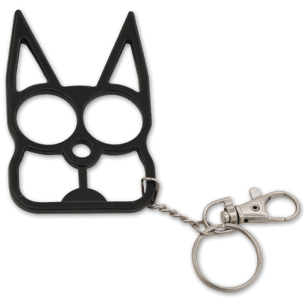 Urban Panther Confidence Impact Keychain - Black Steel