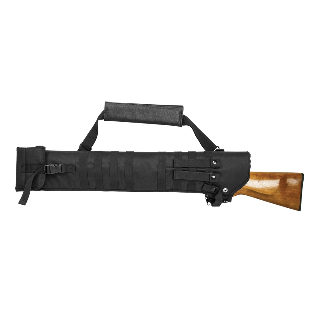 Gridlock Ambidextrous MOLLE Shotgun Scabbard - Black