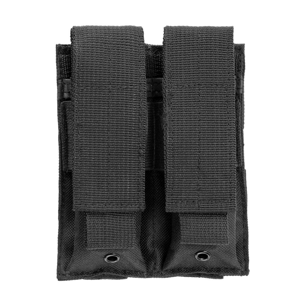 ShadowGrid Quick-Retention Double Pistol Mag Pouch - Black