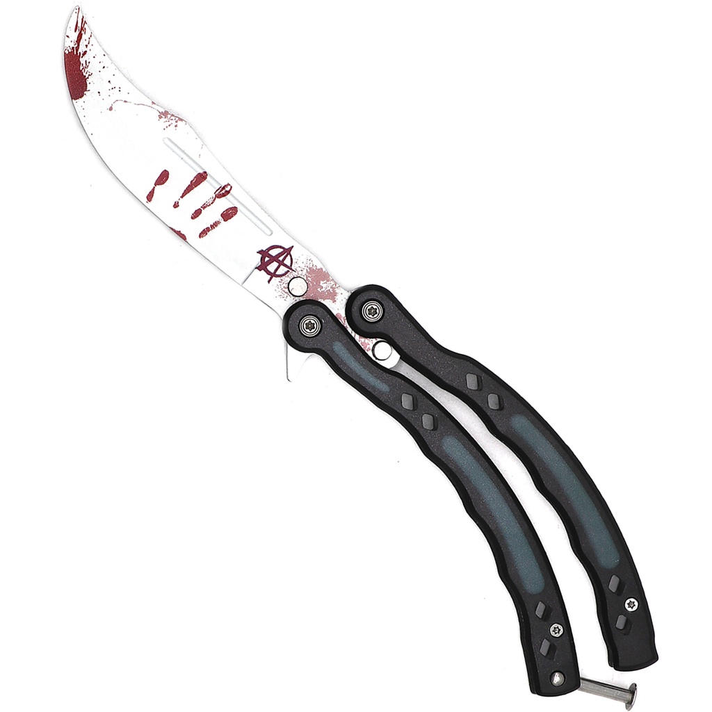 Anarchy Blood-Stain Balance Butterfly Trainer - White Blade