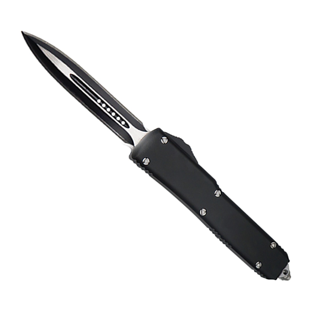 X‑Switch Elite Double‑Action OTF Knife - Black Anodized