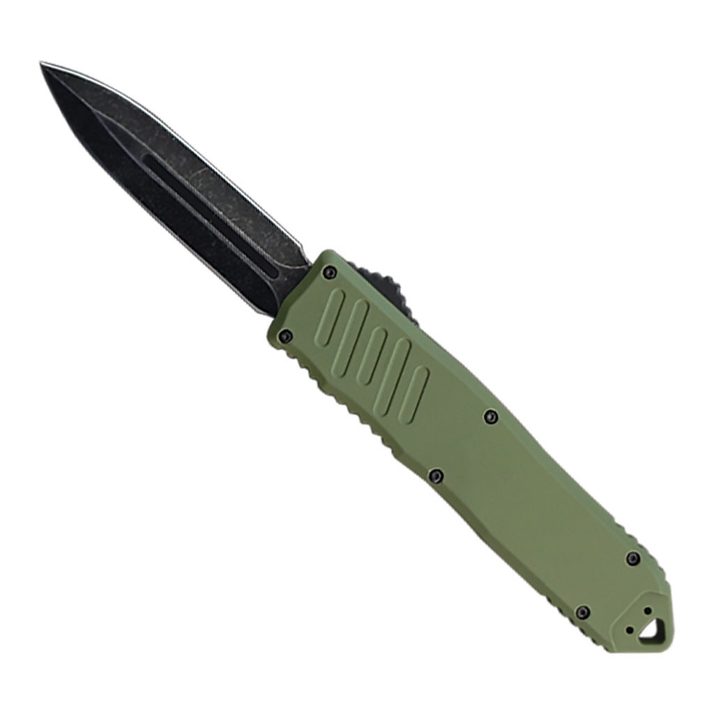 Edge Ranger Double-Edge OTF Knife - Stonewash Green