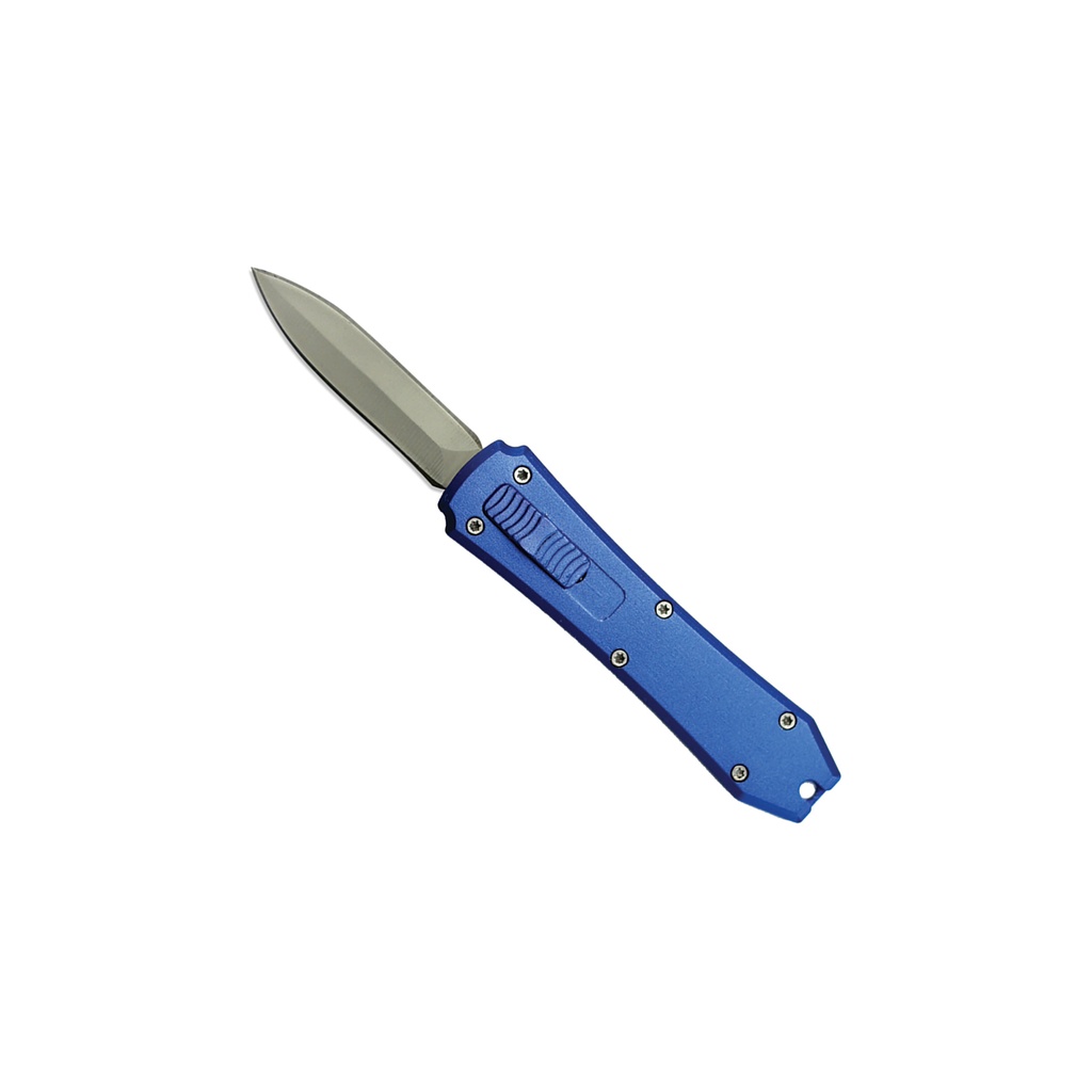 Skyline Switch Compact Mini OTF Knife - Blue Aluminum