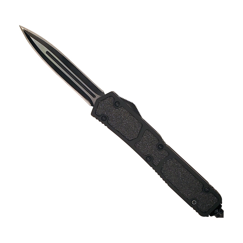 Stealth Vector Double-Action OTF Knife - Black Dagger