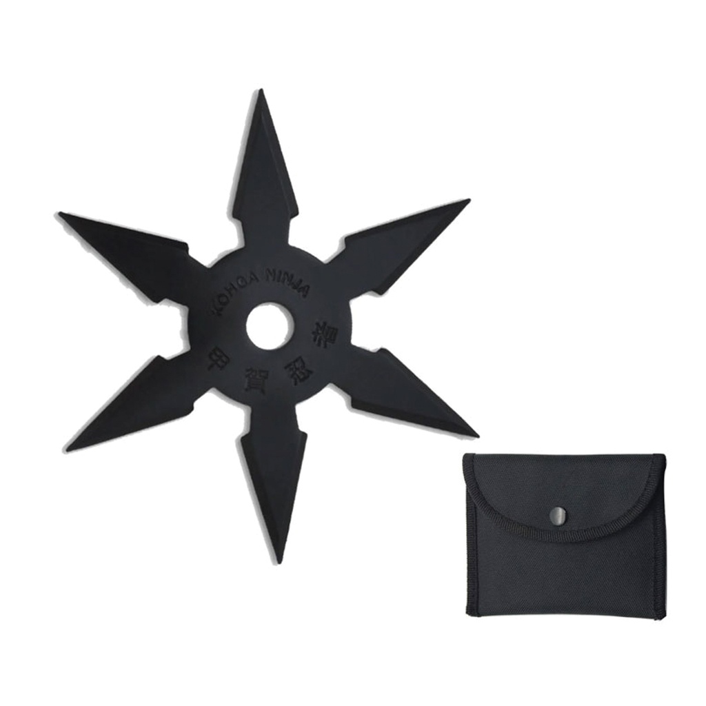 Shadow Vector Balanced Throwing Star - Matte Black