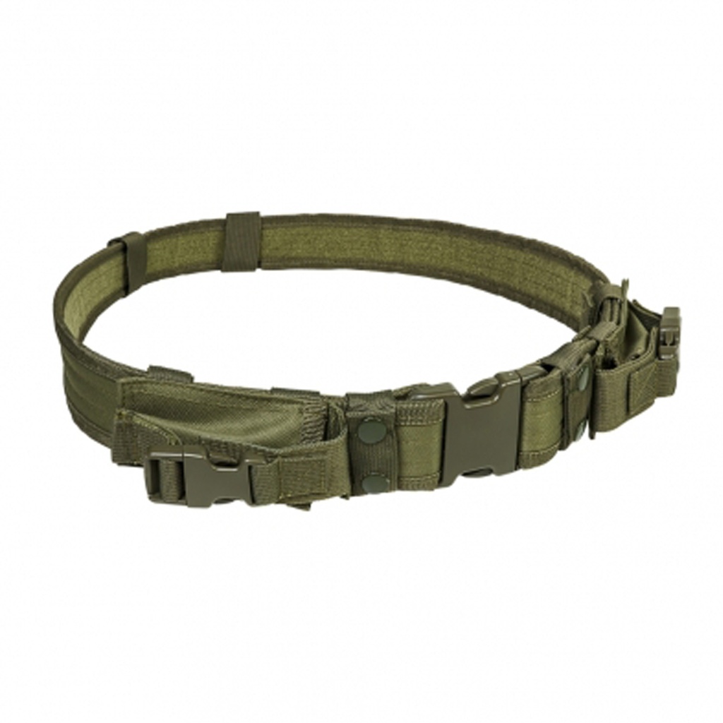 Ranger Grid Quick-Connect Tactical Duty Belt - Green