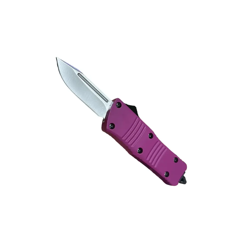 Patriot Slide Micro-Deploy Mini OTF Knife - Purple