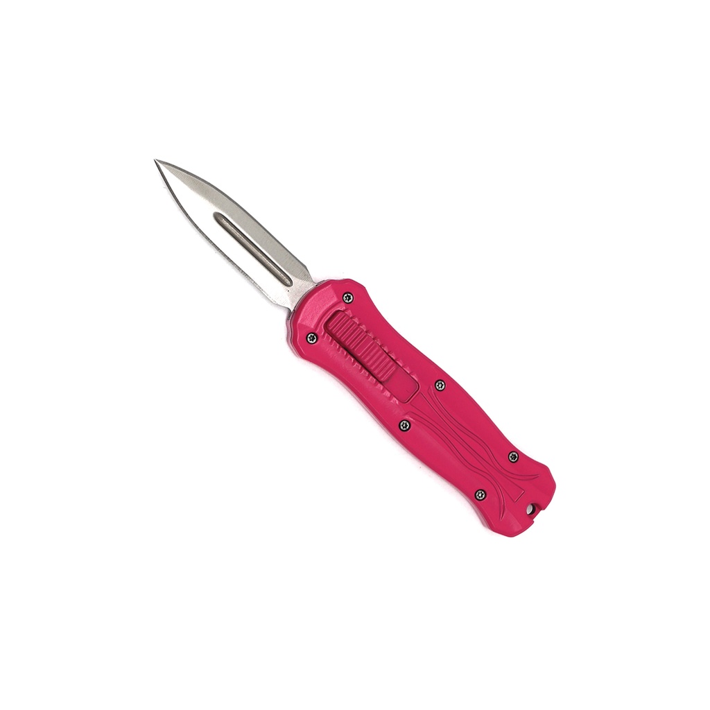 Civic Blush Micro Dagger OTF Knife - Pink Zinc
