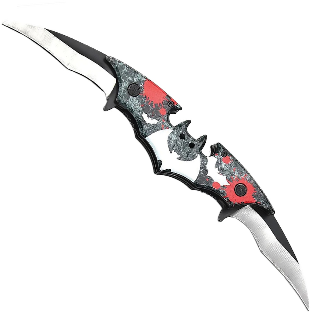5.5IN DBL BLDE BAT KNIFE