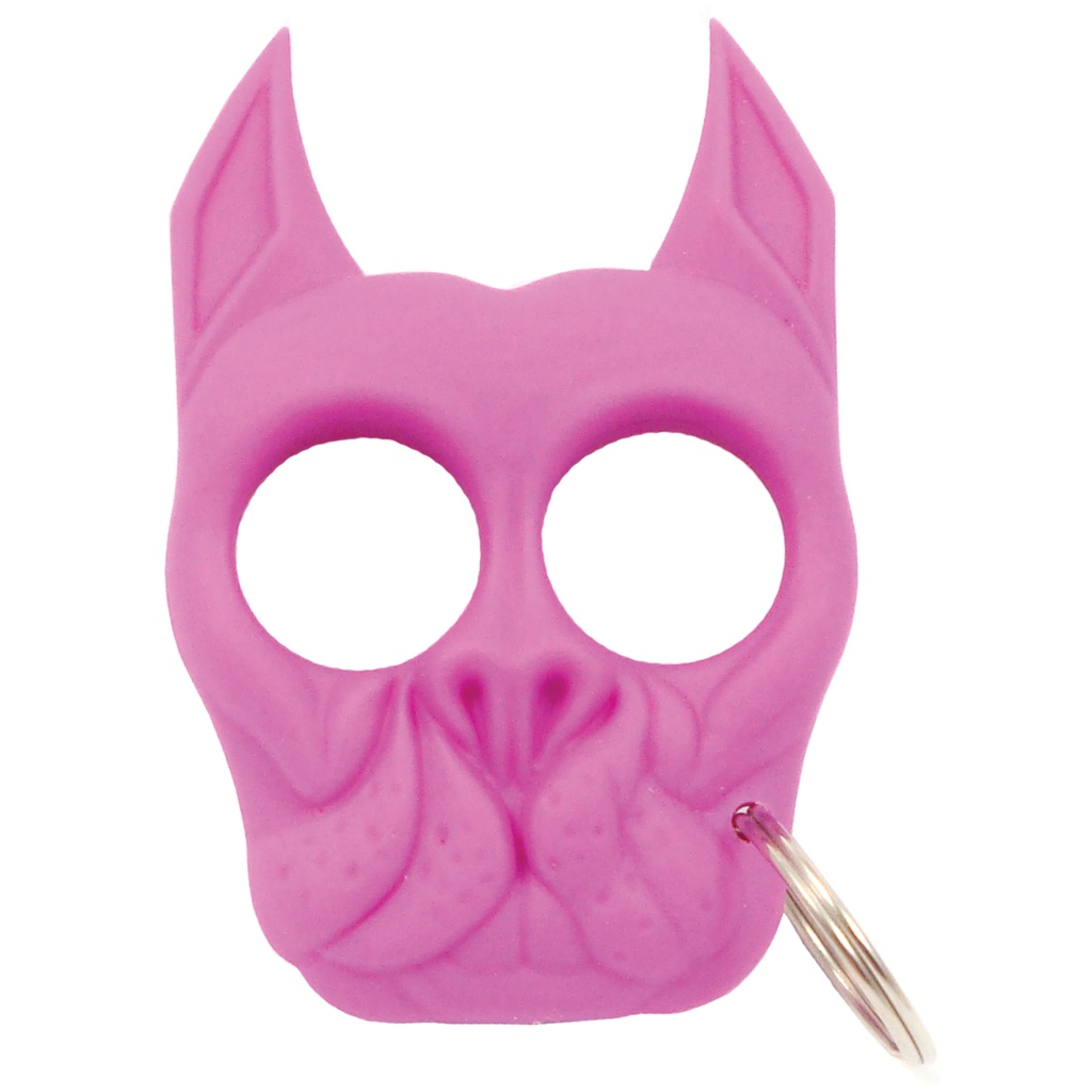 BULLDOG KEYCHAIN PURPLE