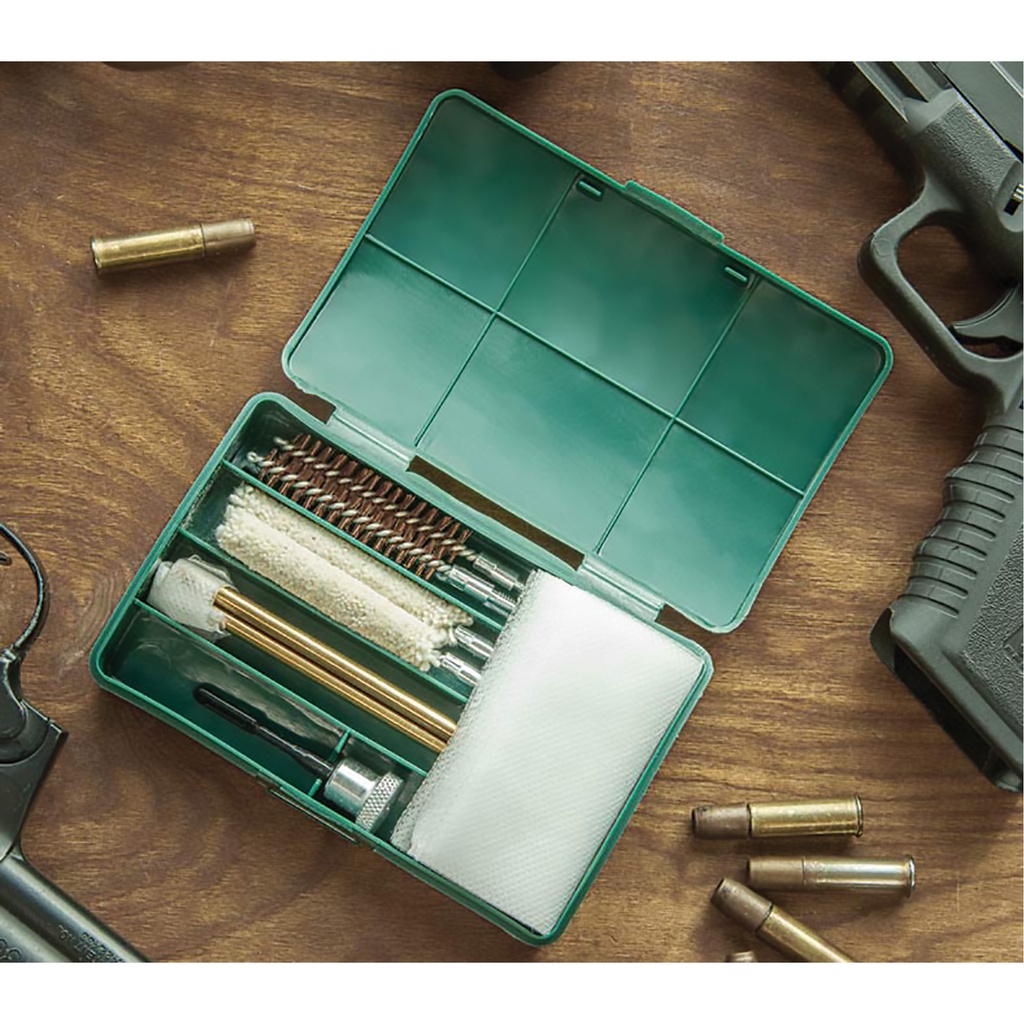 Range-Ready Precision Pistol Cleaning Kit - Green Case