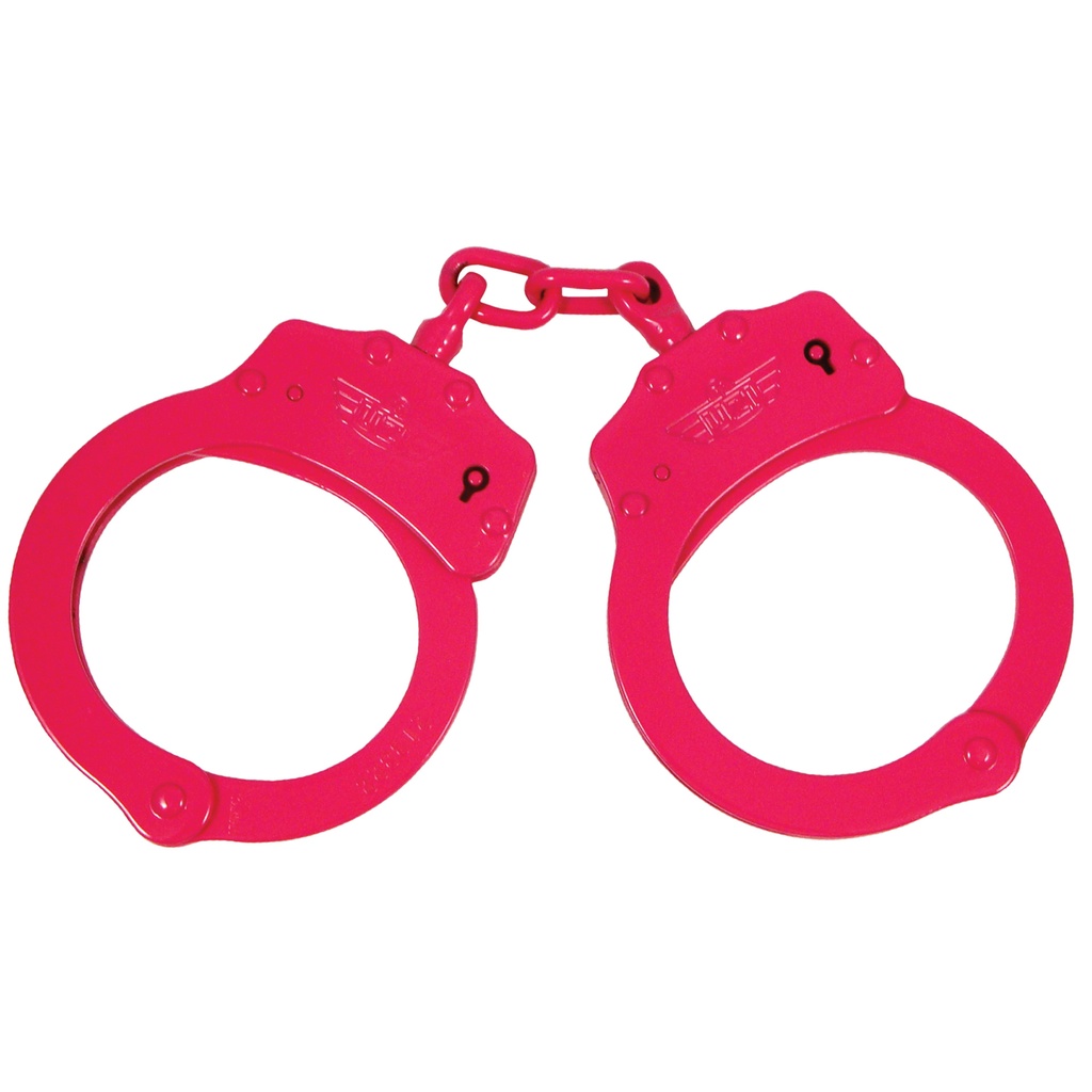 UZI Double Locking Handcuffs - Pink