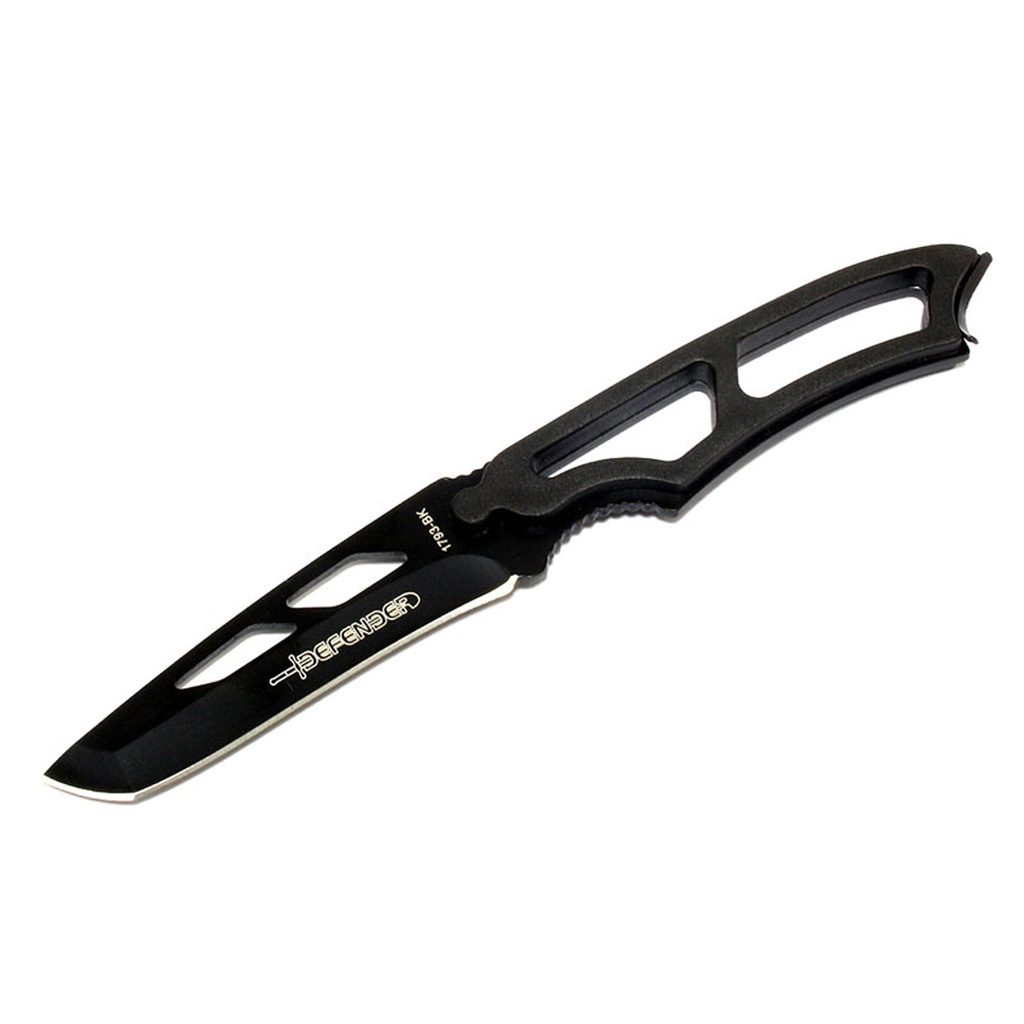 Shadow Minimalist Backup Neck Knife - Black