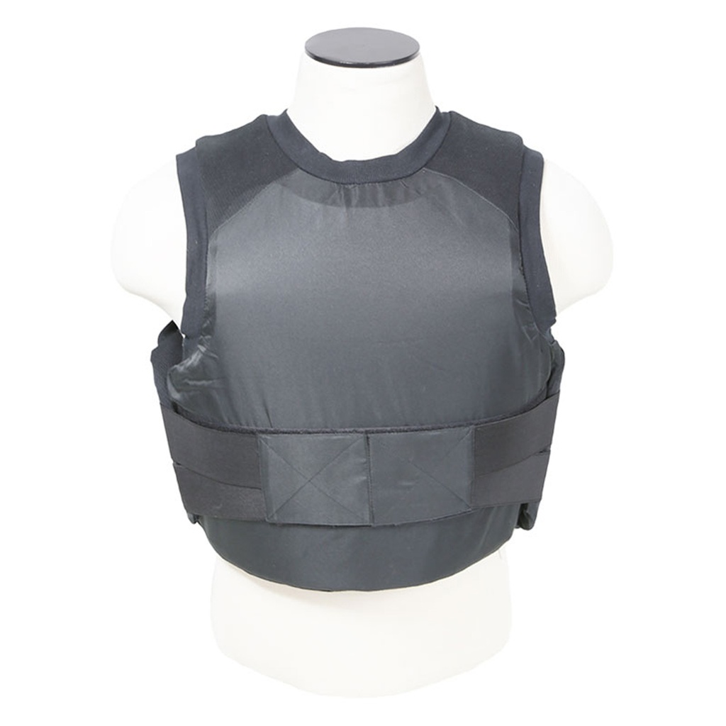 ShadowSafe Overlap Coverage Concealed Armor Vest - Black