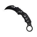 Shadow Claw Push-Button Automatic Karambit Knife - Matte Black