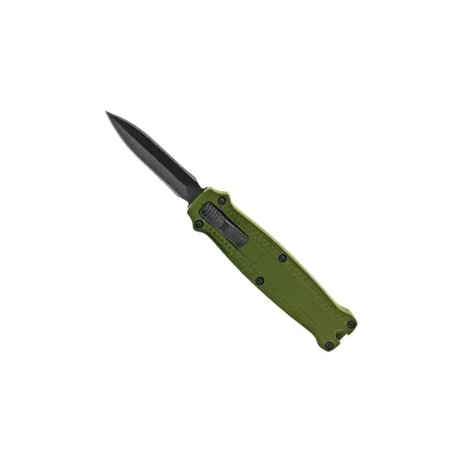 Field Signal Compact OTF Knife - Green Aluminum