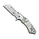 Clever Blade Assisted Knife - White