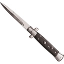 Midnight Godfather Long-Reach Stiletto Switchblade - Black