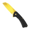 Solar Flare Quick-Deploy Tanto Spring-Assisted Knife - Gold