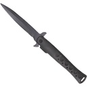 Stealth Dagger Rapid-Deploy Assisted Opening Knife - Matte Black