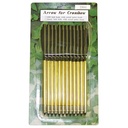 Golden Flight Precision-Matched Pistol Crossbow Bolts - Aluminum Gold/Black