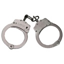Field-Pro Double-Lock Patrol Handcuffs - Nickel Plated
