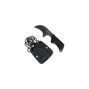 Micro Talon Discreet Full-Tang Neck Knife - G10 Black