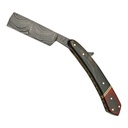 Heirloom Wave Gentleman’s Straight Razor - Horn & Exotic Wood