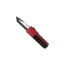 Snap-Chop Money Clip Mini OTF - Red Aluminum