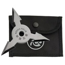 Triad Equilibrium Balanced Throwing Star - Silver