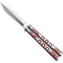 Dragonwing XL Balance Butterfly Knife Trainer - Red Steel