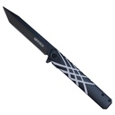 Onyx Edge Stealth-Deploy Tanto Assisted Knife - Midnight Black