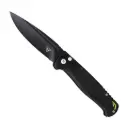 Stealth Sentinel Quick-Control Automatic Knife - Black Aluminum