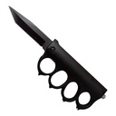 Trench Guard Rapid-Deploy Assisted Knife - Black Tanto