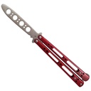 Redflow Precision Training Butterfly Knife - Anodized Red
