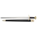 Raiders of the North Viking Sword Display Blade - Black and Gold