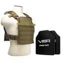 Fast-Response Level III+ Plate Carrier - Desert Tan